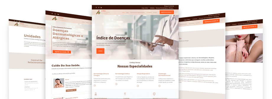 site clinica médica